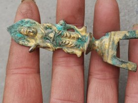 老鎏金小佛一个，做工精致，品相良好如图
