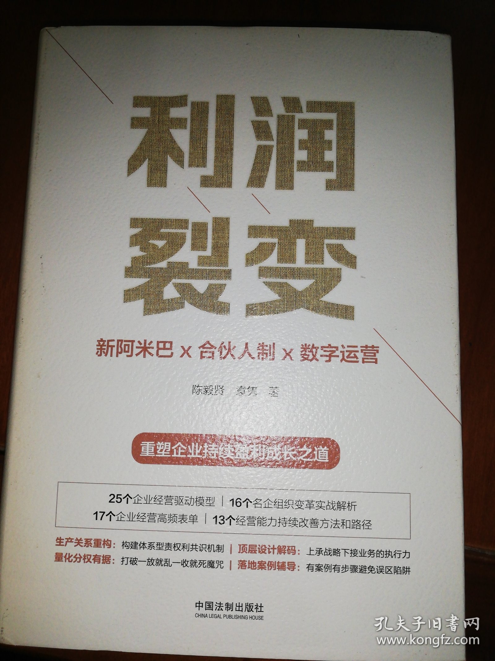 利润裂变：新阿米巴x合伙人x数字运营