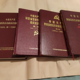 中国共产党陕西省西安市碑林区组织史资料，初一2003年。共4卷全