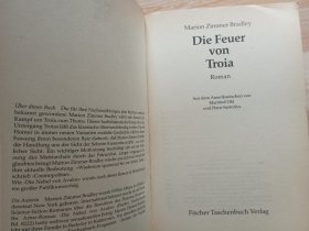 德文书 Die Feuer von Troia von Marion Zimmer Bradley (Autor)