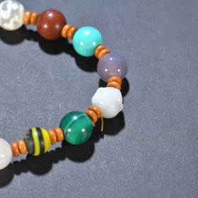 藏传多宝珠手串卡10mm重21g