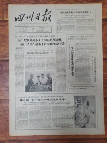 四川日报1965。8.3