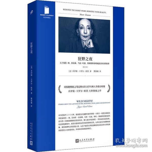 狂野之夜：关于爱伦·坡、狄金森、马克·吐温、詹姆斯和海明威最后时日的故事