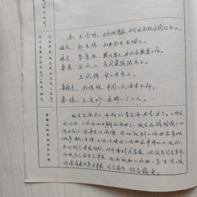 1977年南通市胜利人民公社福利小学教师登记表： 贴有照片 175