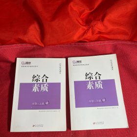 国家教师资格考试用书 综合素质中学 上下册（共2册合售）