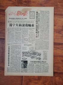四川农民日报1958.8.3