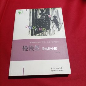 《慢慢教，养出好小孩》 （一本温馨、充满大爱的家教书！教会我们谦恭地等待孩子成长，给孩子家的温暖！）内页干净