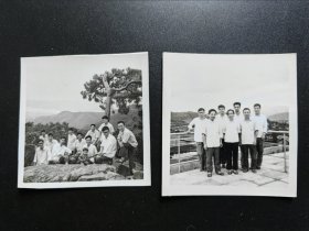 老照片：福州地质科研所集体游鼓山