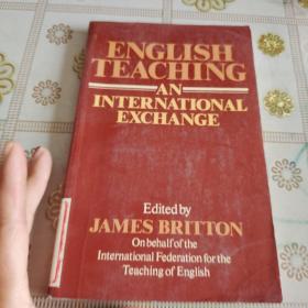 ENGLISH TEACHING AN INTERNATIONAL EXCHANGE 原版英文书