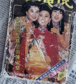 大众电视570明星娱乐周刊写真集.香港小姐李嘉欣陈淑兰张郁蕾岑建邝美云钟楚红张曼玉杨凡曾江谭咏麟汪明荃邱月清曾华倩黎美娴古装陈玉莲张国荣广告麦洁文酒井法子邵美琪王祖贤刘美君刘美娟谢宁毛舜筠李美凤杨宝玲林颖娴林忆莲龚慈恩…缺中心彩页.品相如图.