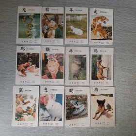 十二生肖卡片