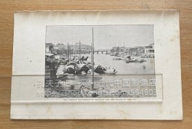 1897年书中照片插页（背面无内容）__福州，洋人居住区，南台岛__（A0138__CA01)