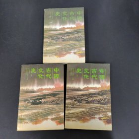中国古代文化史 1-3册 3本合售