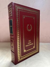 Easton Press《笛卡尔作品选集》，The Great Philosophers Selected Writings by René Descartes,伊斯顿出版社1995年出版伟大哲学家系列限量版真皮精装书