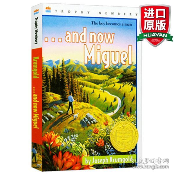 英文原版 ...And Now Miguel 牧童历险记 1954纽伯瑞金奖 蓝思780L Z级 DRA70  4-7年级 英文版 进口英语原版书籍