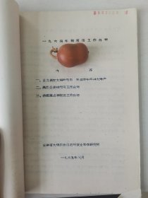 老种子传统农业原始资料收藏（46）《基点工作》（3）（鄂川滇藏）60-299（598）：云南保山地区样板田工作调查报告专辑：邢家湾重点队、板桥样板，《创业山万亩新式茶园样板》，龙陵县勐昌公社改造低产田，施甸县办样板田，保山县板桥区施华安，玉溪专区《农业样板工作总结》、农业科学技术网规划、实验田统计样板田规划粳稻良种示范推广等，曲靖专区高产稳产经验汇编陆良县三岔子公社、会泽灞子包谷样板田，请看描述