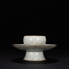 《精品放漏》官窑盏托——高古瓷器收藏