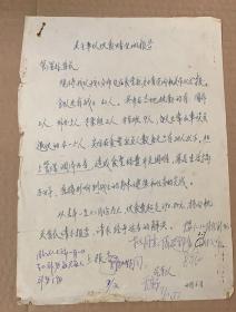 领导人（手稿）《关于车队核实情况的报告》系列之三