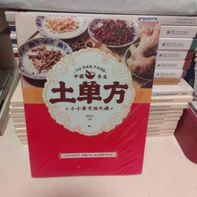 土单方 中医书籍养生偏方大全民间老偏方美容养颜常见病防治 保健食疗偏方秘方大全小偏方老偏方中医健康养生保健疗法
