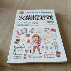 火柴棍游戏 彩图版 逻辑思维推理训练 专注力训练游戏书 智力训练 小学生全脑开发系列