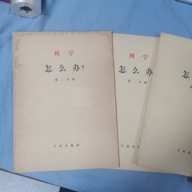 列宁 怎么办？ 全4册 大字本