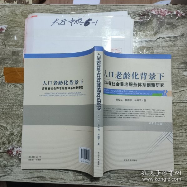 人口老龄化背景下吉林省社会养老服务体系创新研究 韩俊江、郭晖艳、林晓宁 著 / 吉林人民出版社