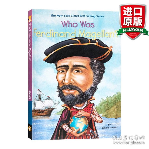 英文原版 Who Was Ferdinand Magellan? 谁是麦哲伦？探险家系列 英文版 进口英语原版书籍