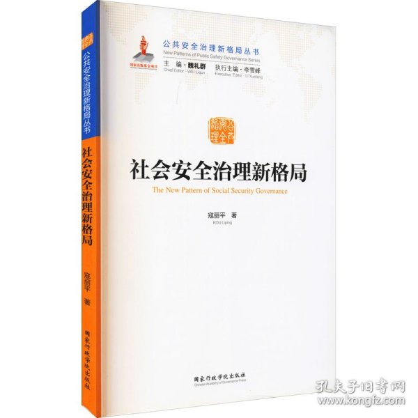 社会安全治理新格局/公共安全治理新格局丛书