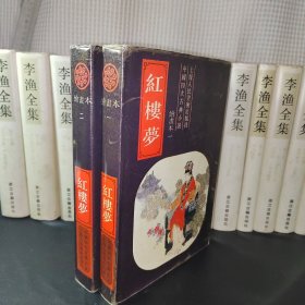 中国四大古典小说绘画本：红楼梦（一、二全）精装.2册全