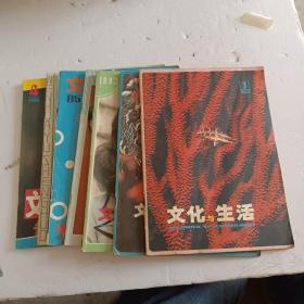 文化与生活 杂志1980年3、4期、1983年3、4期、1985年5、6期、1986年第4期（7本合售）