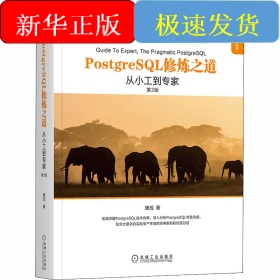 PostgreSQL修炼之道 从小工到专家 第2版 领域经典著作升级版
