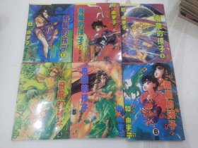 漫画：飞龙的孩子（1--6），6册合售