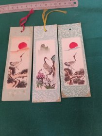 松鹤书签