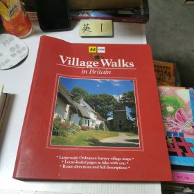 英文原版VillageWalks in Britain英國(guó)的鄉(xiāng)村漫步