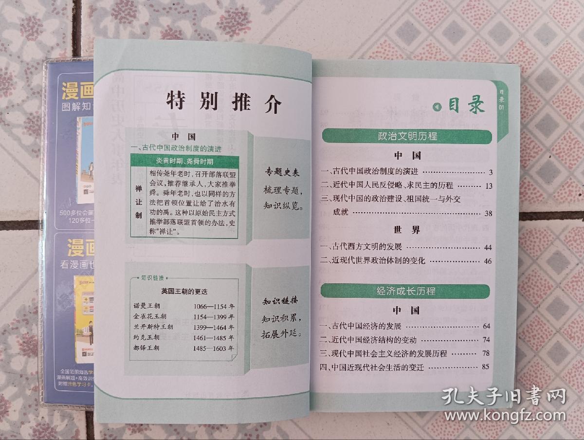 2018版PASS绿卡掌中宝：高中历史大事年表 专题史年表 编年史年表（新课标通用新版） 教学参考资料 历史教辅