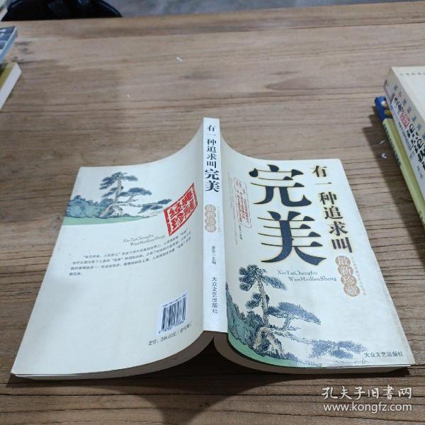 有一种追求叫完美.