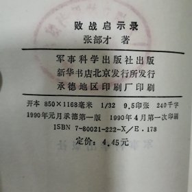 败战启示录