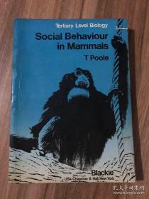 SOCIAL BEHAVIOUR IN MAMMALS