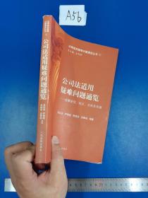 法律适用疑难问题通览丛书（1）·公司法适用疑难问题通览：法律原理、观点、实例及依据