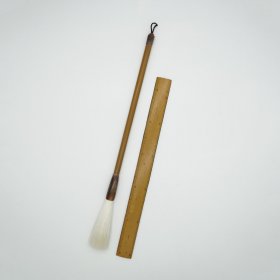 细光锋纯羊毫毛笔出锋7.6cm口径1cm文房四宝绘画书法国画#文房用品