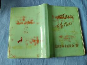 老日记本 1974年记录了日记摘抄。会议记录 政治学习记录 字数占2/3。 国画插图。