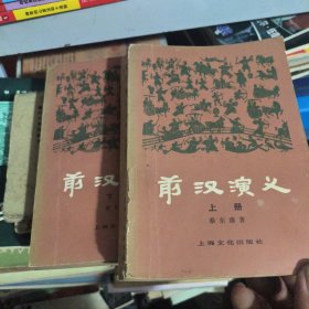 前汉演义（上下册）