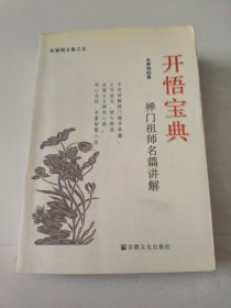 宋智明文集·禅门祖师名篇讲解：开悟宝典