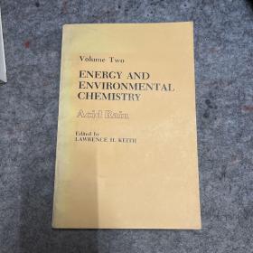 volume two ENERGY AND ENVIRONMENTAL CHEMISTRY 能源与环境化学 第2卷 酸雨