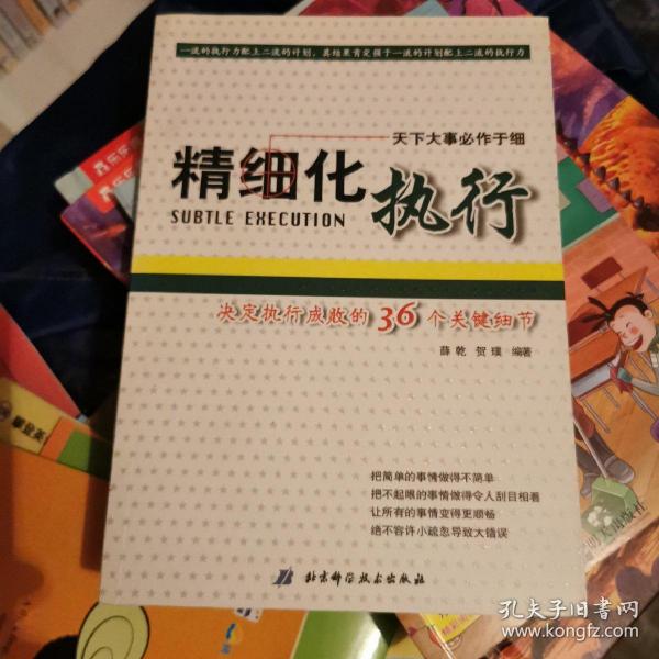 精细化执行:决定执行成败的36个关键细节