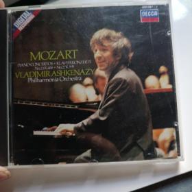 MOZART
莫扎特第23/27钢琴协奏曲
DECCA400 087-2  (CD)
