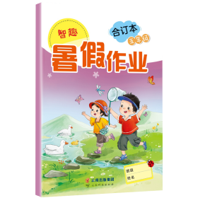 智趣暑作业合订本5年级 小学语文单元测试 李兵