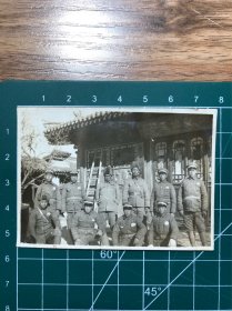 民国河北石家庄平山县警察队老照片