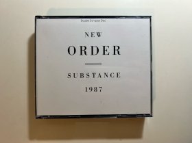 New Order Substance，2CD，美版，新浪潮，后朋克，外壳磨痕，壳子两侧有破裂，盘面轻微痕迹