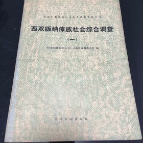 西双版纳傣族社会综合调查（1）1883版